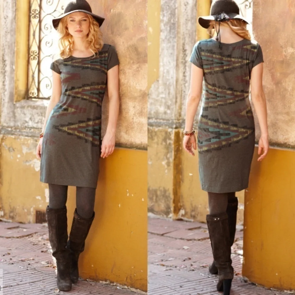 Peruvian Connection Saltillo Dress. P/A1121 - Picture 1 of 9